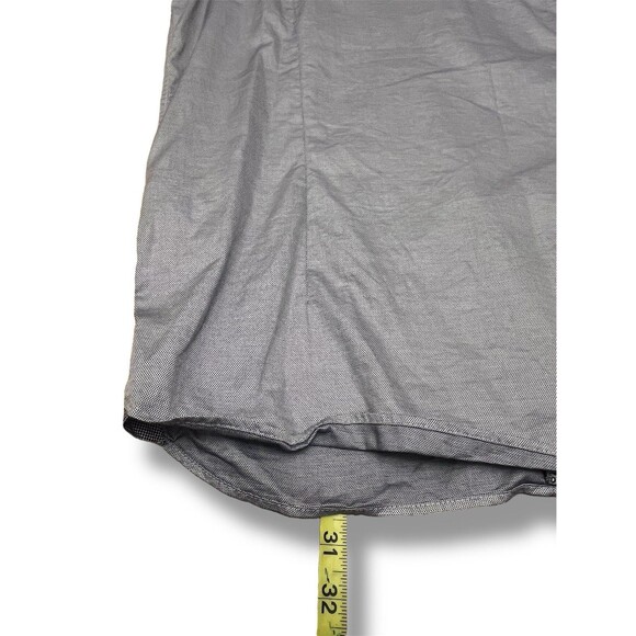 Ted Baker London Shirt 5 Plaid Flip Cuff Button Up Long Sleeve Mens - Picture 10 of 10